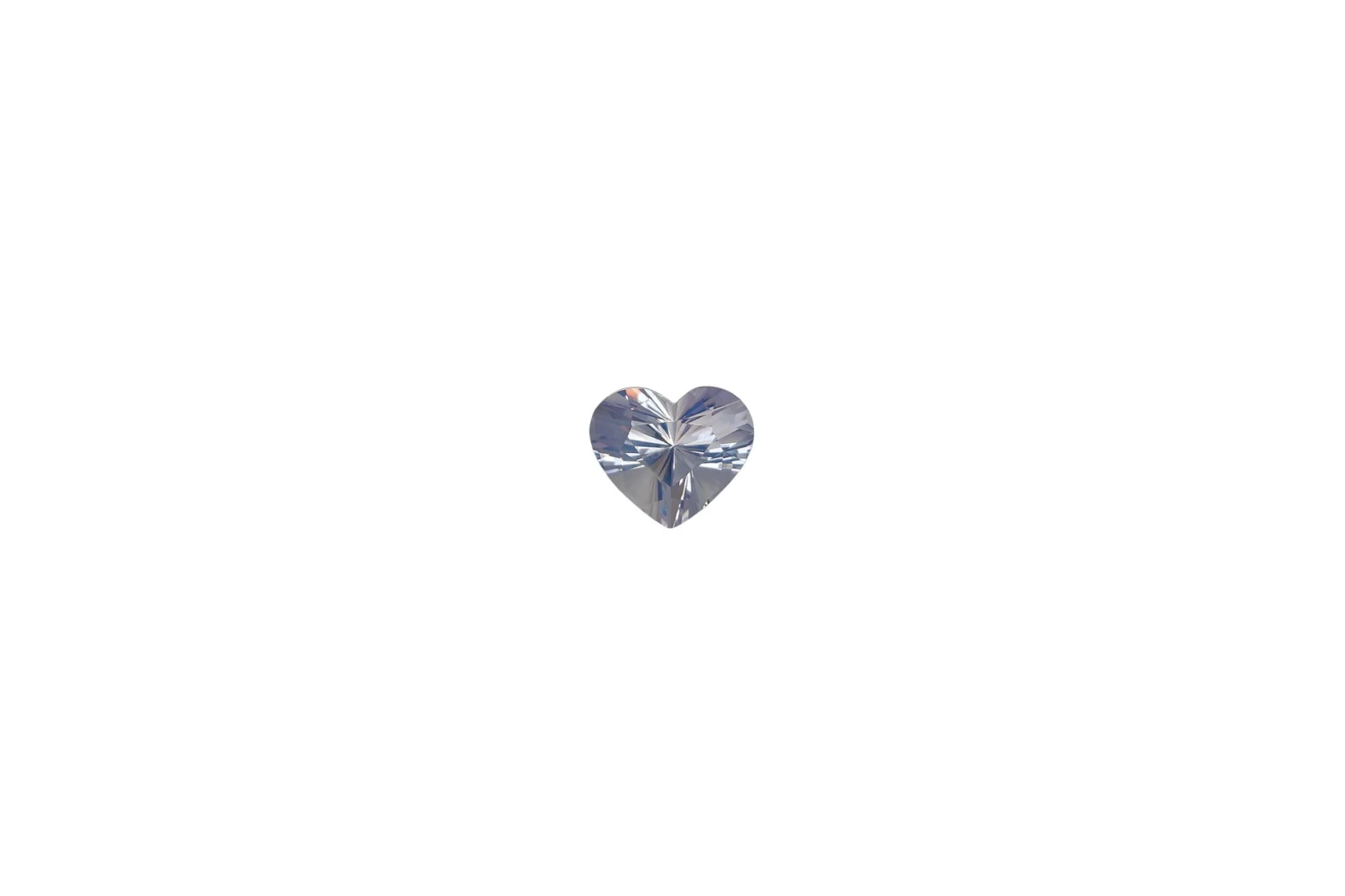 13.04ct Natural Amethyst Heart Cut Loose Gemstone From Brazil — view 4
